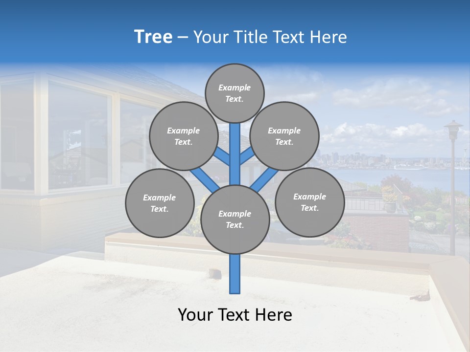 Outdoor Northwest Wood PowerPoint Template