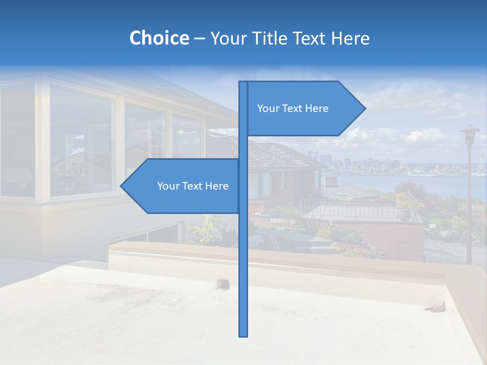 Outdoor Northwest Wood PowerPoint Template