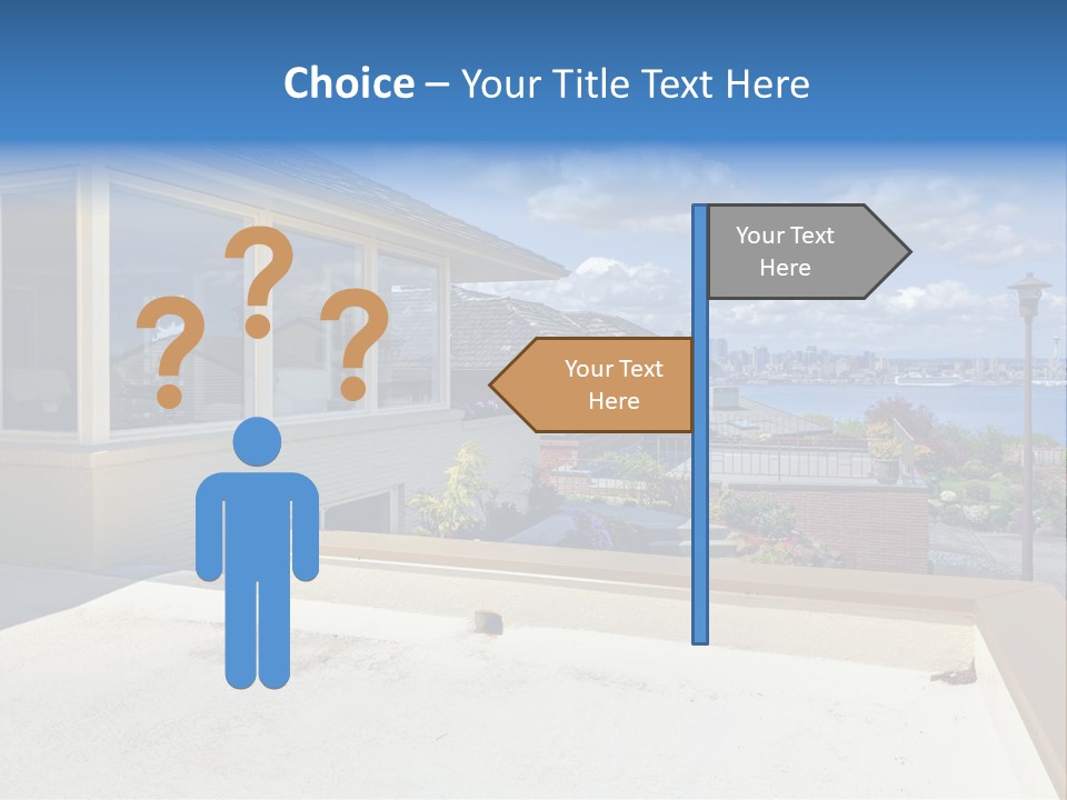 Outdoor Northwest Wood PowerPoint Template