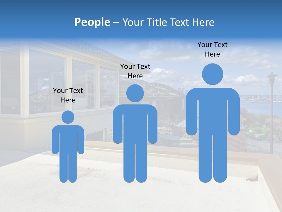 Outdoor Northwest Wood PowerPoint Template