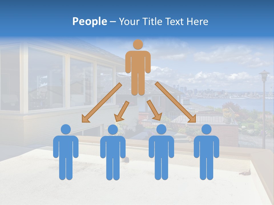 Outdoor Northwest Wood PowerPoint Template