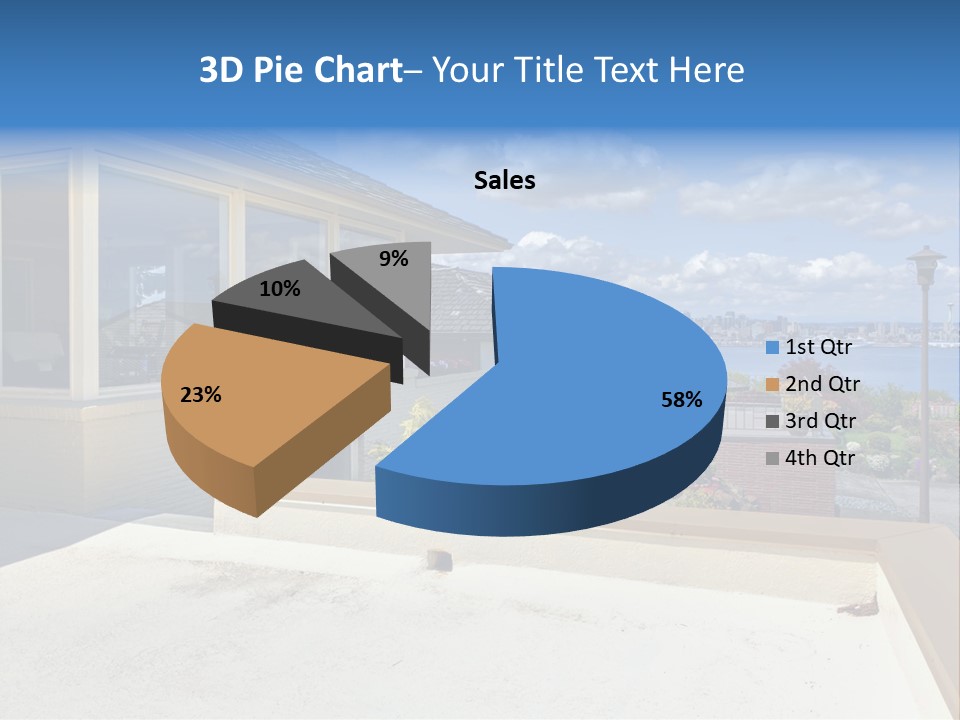 Outdoor Northwest Wood PowerPoint Template