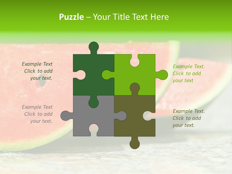 Granite Green Outdoor PowerPoint Template