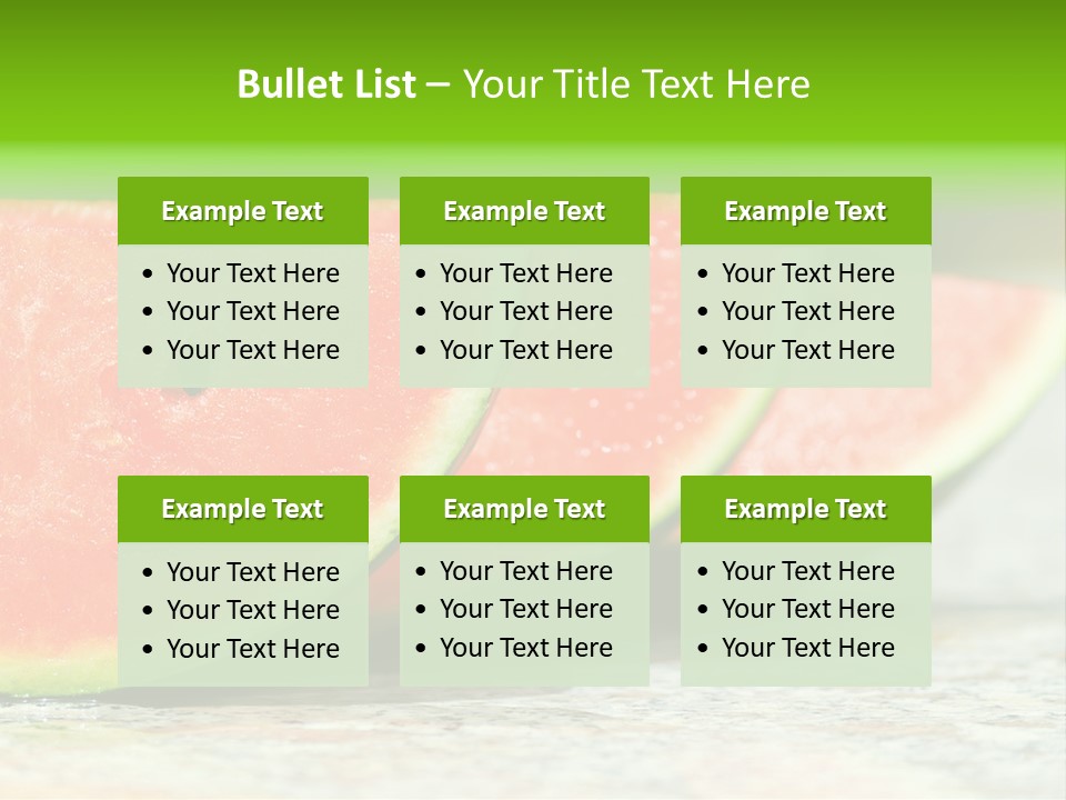 Granite Green Outdoor PowerPoint Template