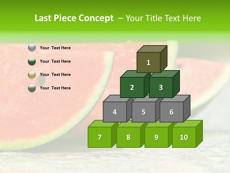 Granite Green Outdoor PowerPoint Template