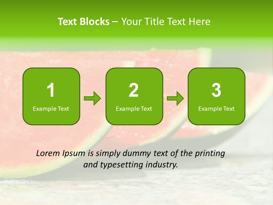 Granite Green Outdoor PowerPoint Template
