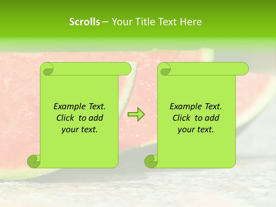 Granite Green Outdoor PowerPoint Template