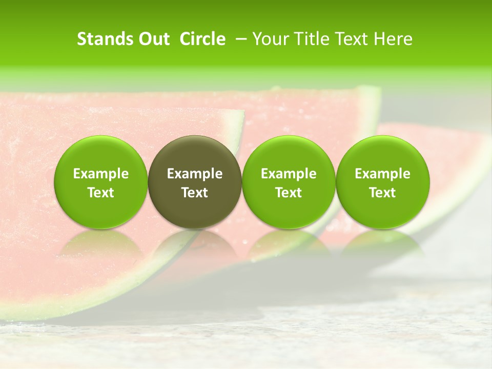 Granite Green Outdoor PowerPoint Template