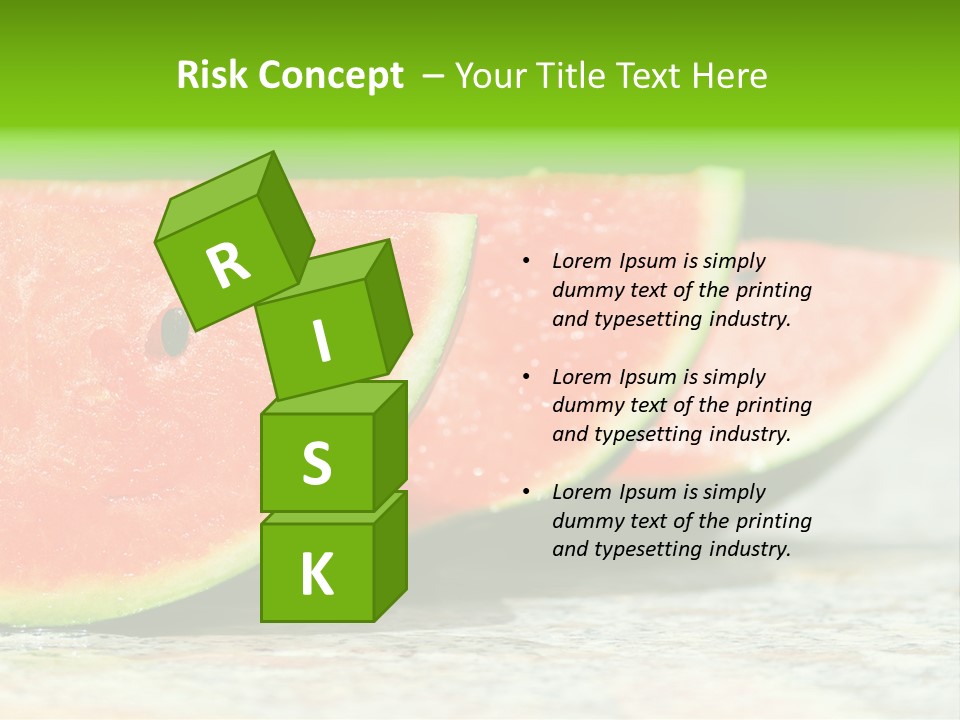 Granite Green Outdoor PowerPoint Template