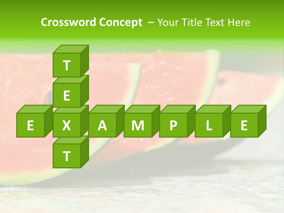 Granite Green Outdoor PowerPoint Template