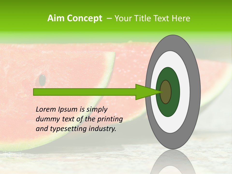 Granite Green Outdoor PowerPoint Template