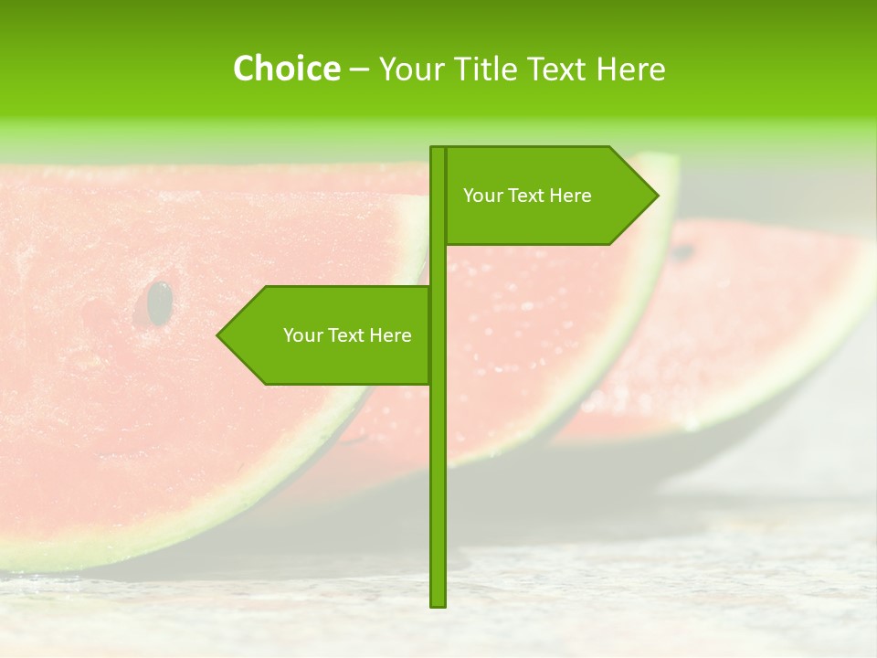 Granite Green Outdoor PowerPoint Template