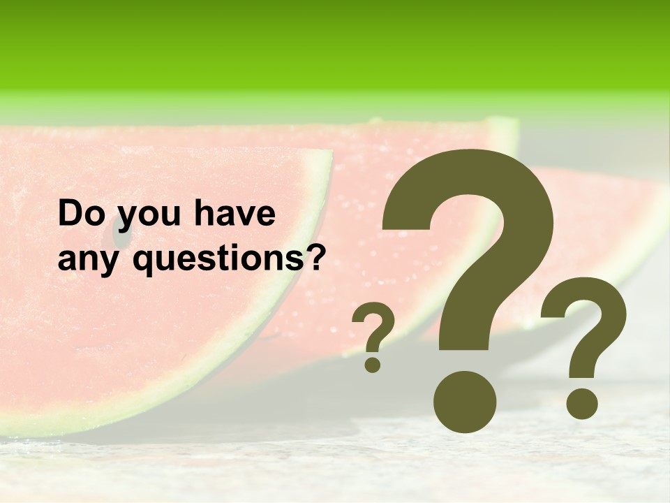 Granite Green Outdoor PowerPoint Template