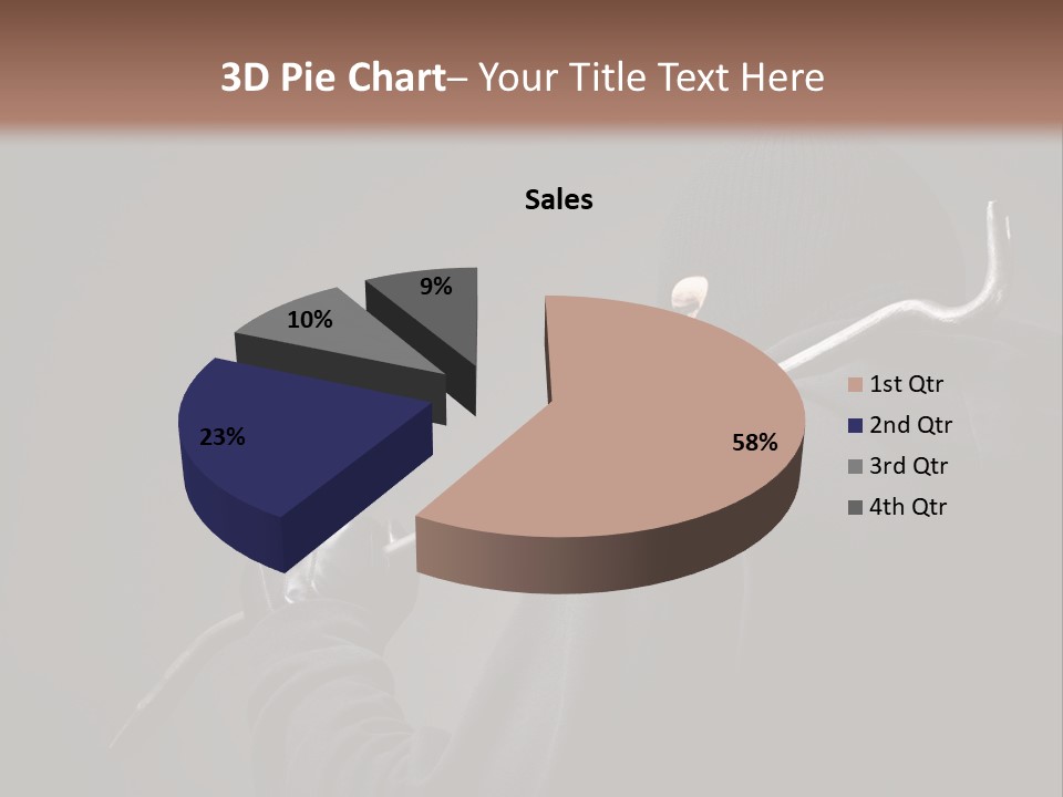 Military Men Dishonesty PowerPoint Template