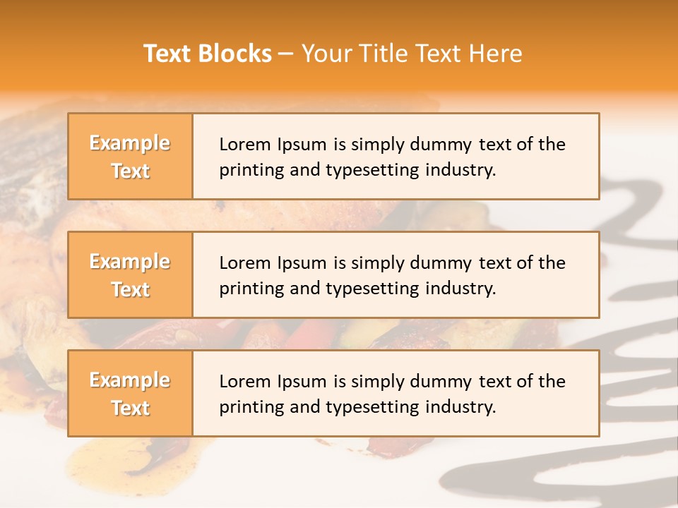 Sea Tomato Fine PowerPoint Template
