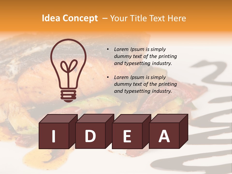 Sea Tomato Fine PowerPoint Template