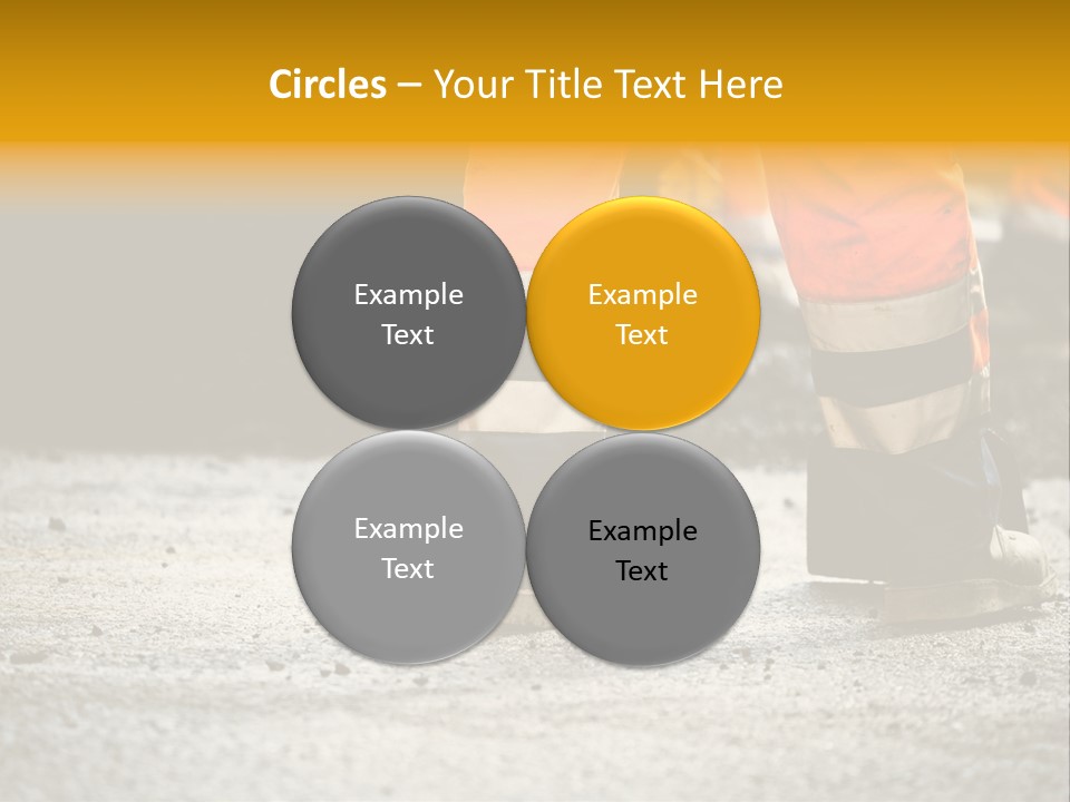 Urban Engineering Road Work PowerPoint Template