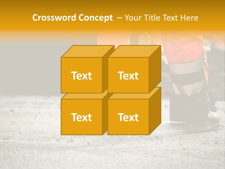 Urban Engineering Road Work PowerPoint Template