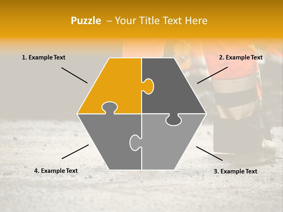 Urban Engineering Road Work PowerPoint Template