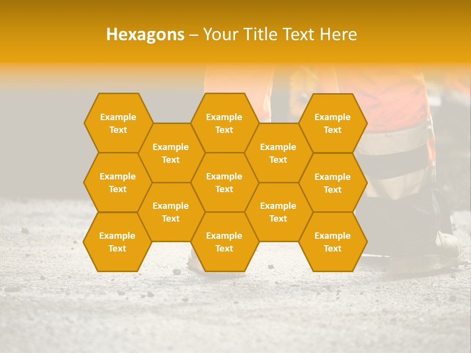 Urban Engineering Road Work PowerPoint Template