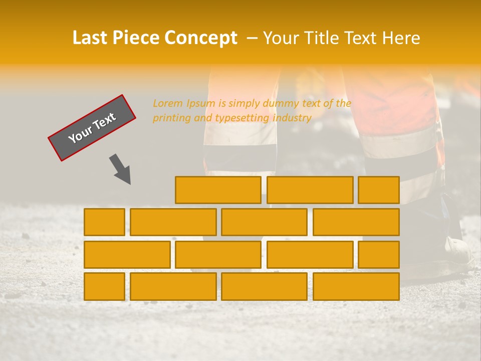 Urban Engineering Road Work PowerPoint Template
