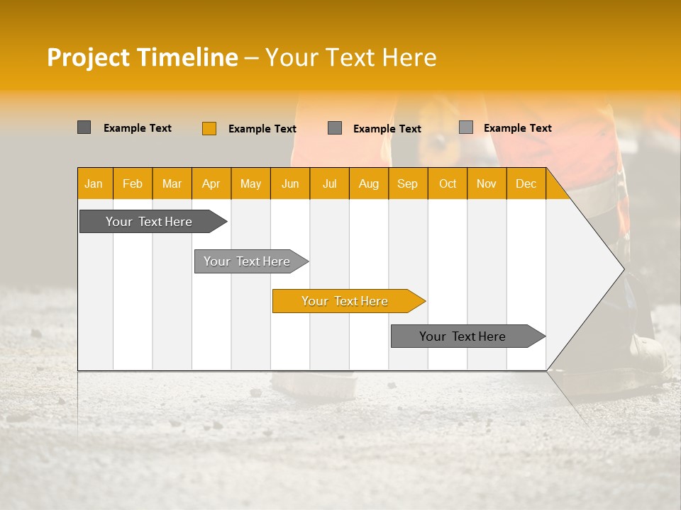 Urban Engineering Road Work PowerPoint Template