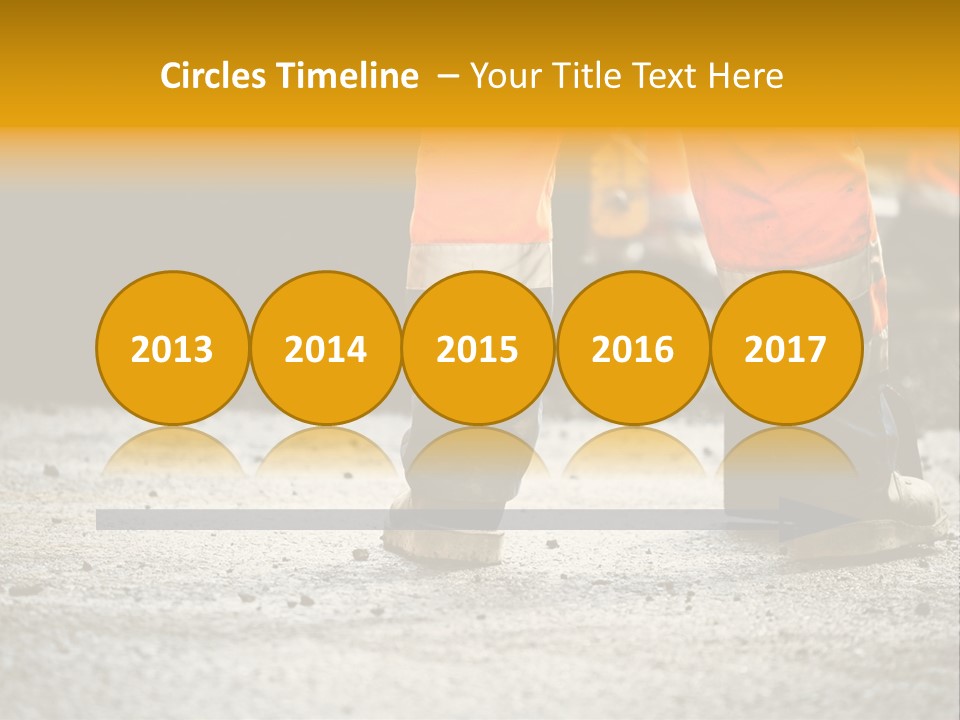 Urban Engineering Road Work PowerPoint Template