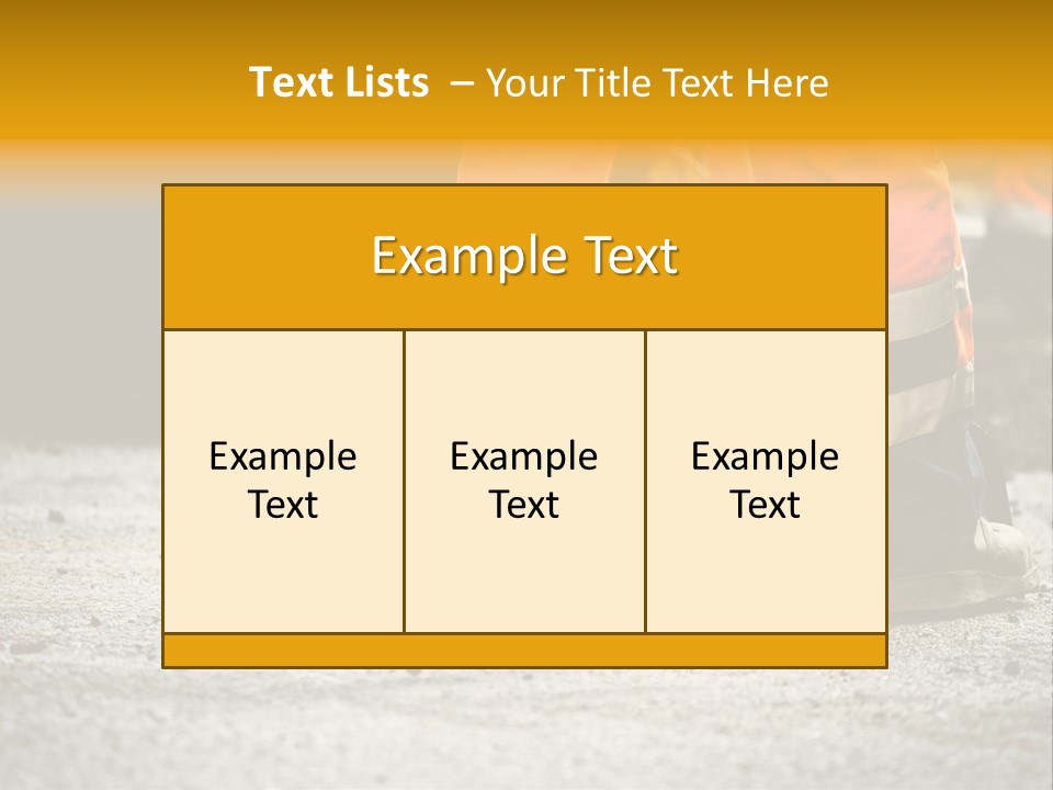 Urban Engineering Road Work PowerPoint Template