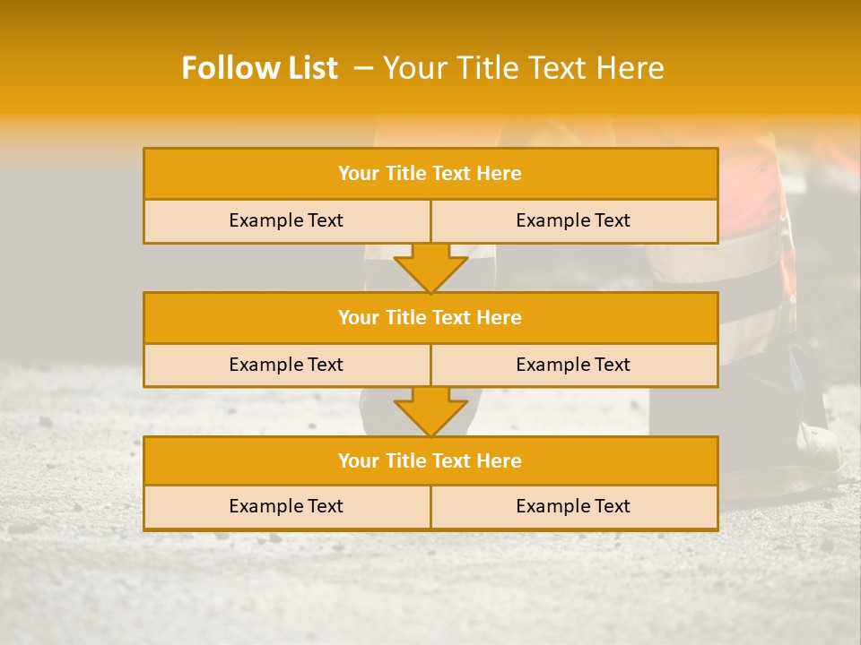 Urban Engineering Road Work PowerPoint Template