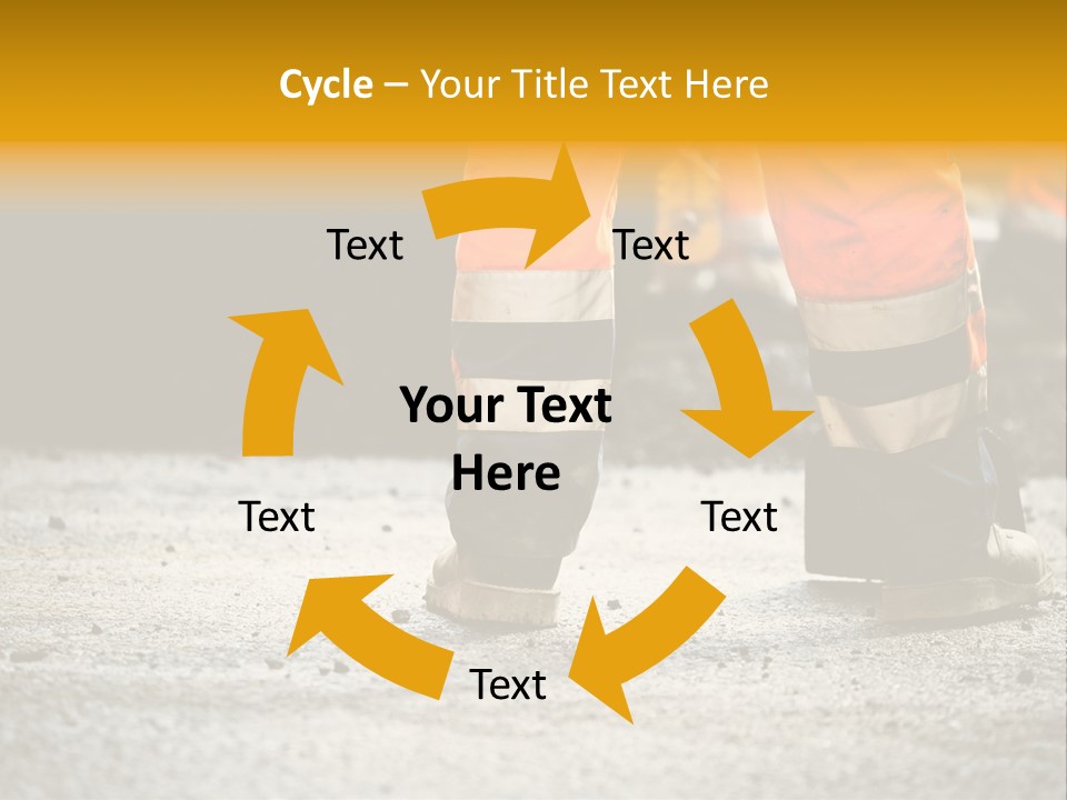 Urban Engineering Road Work PowerPoint Template