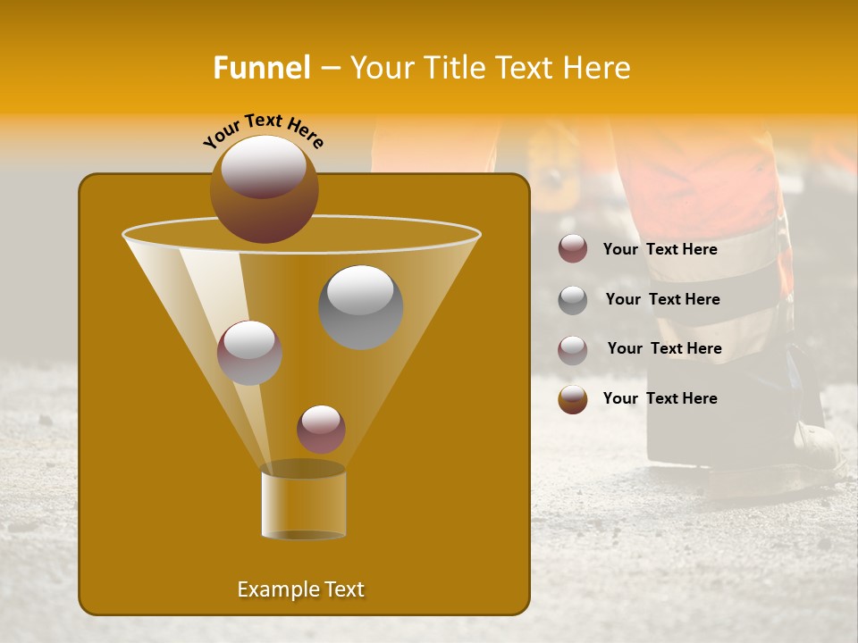 Urban Engineering Road Work PowerPoint Template