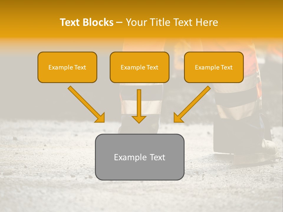 Urban Engineering Road Work PowerPoint Template