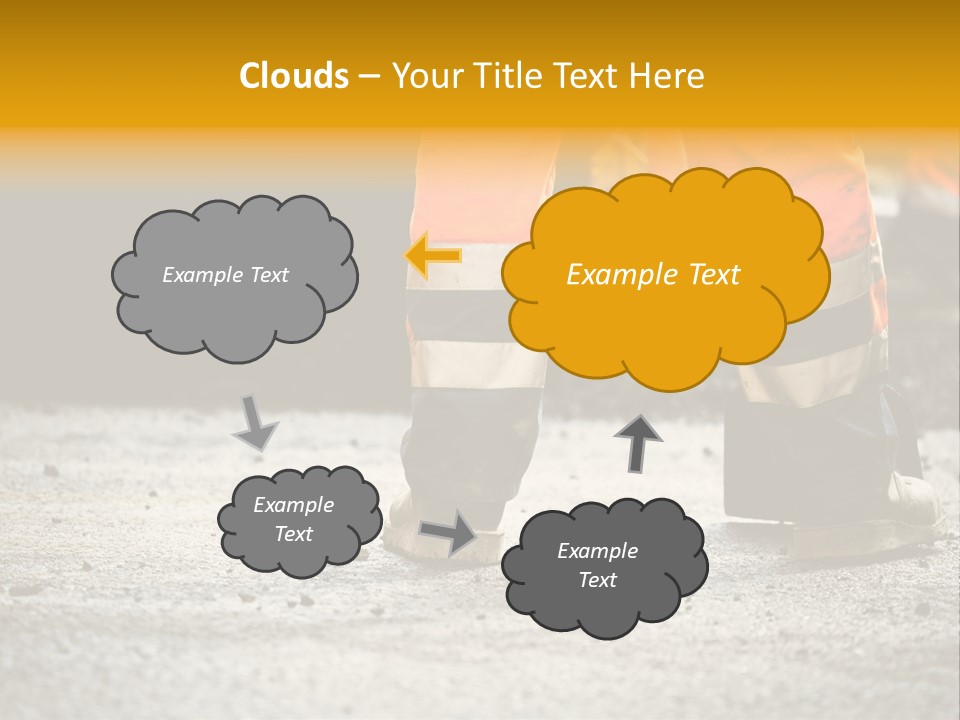 Urban Engineering Road Work PowerPoint Template