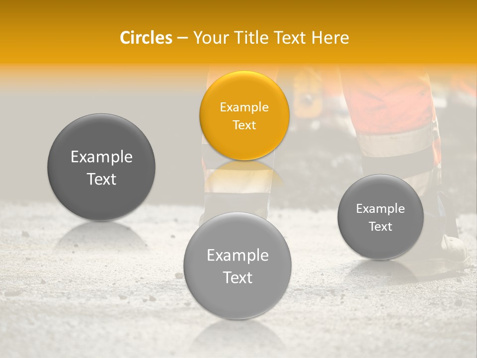 Urban Engineering Road Work PowerPoint Template