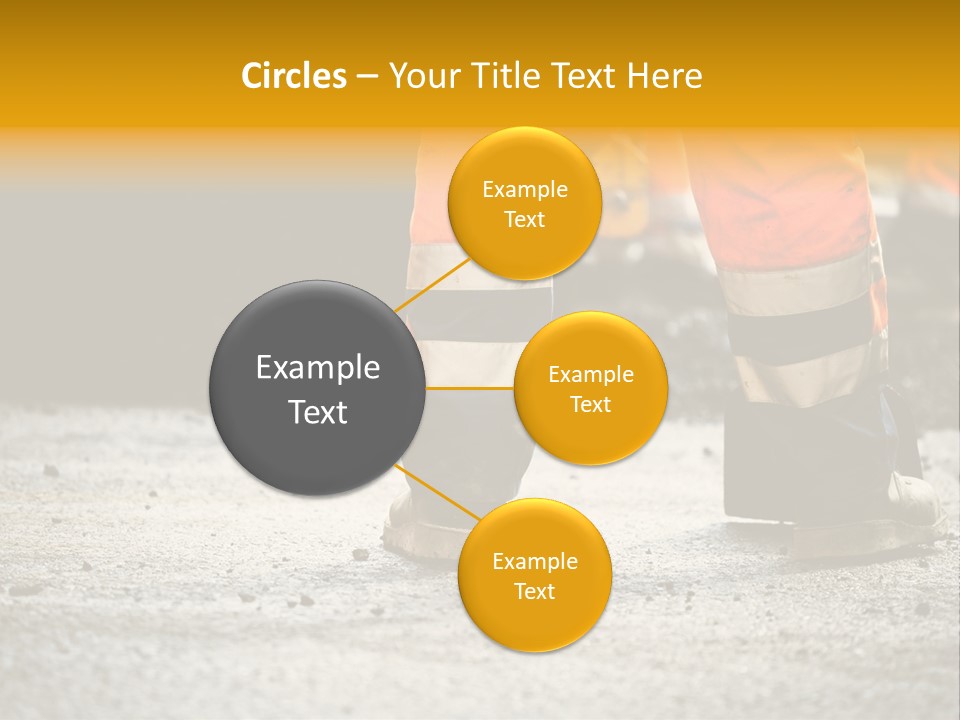 Urban Engineering Road Work PowerPoint Template