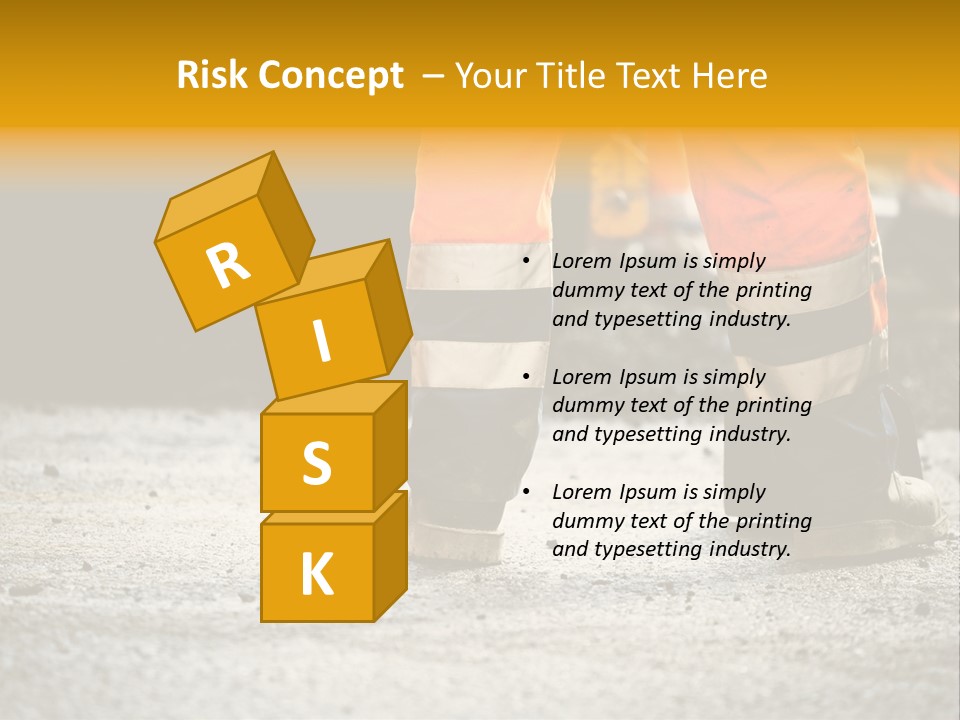 Urban Engineering Road Work PowerPoint Template