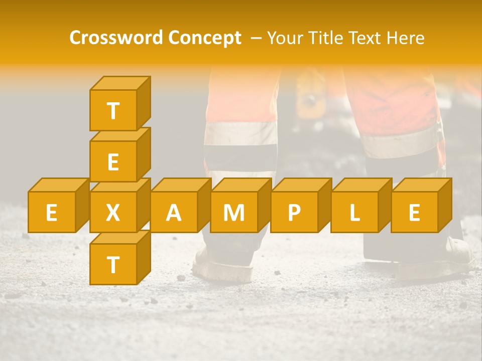 Urban Engineering Road Work PowerPoint Template