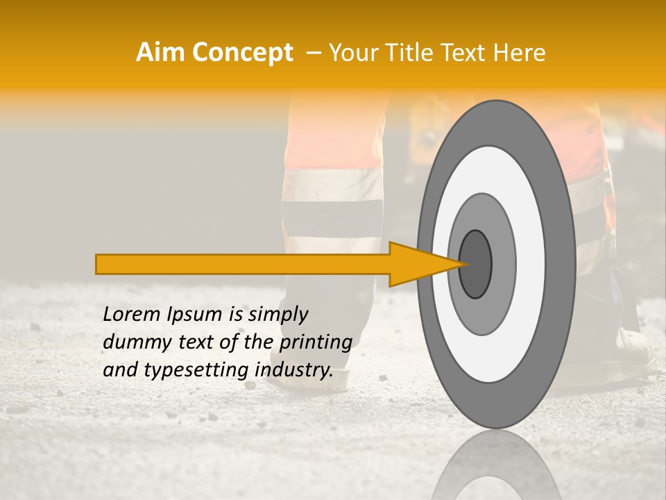 Urban Engineering Road Work PowerPoint Template