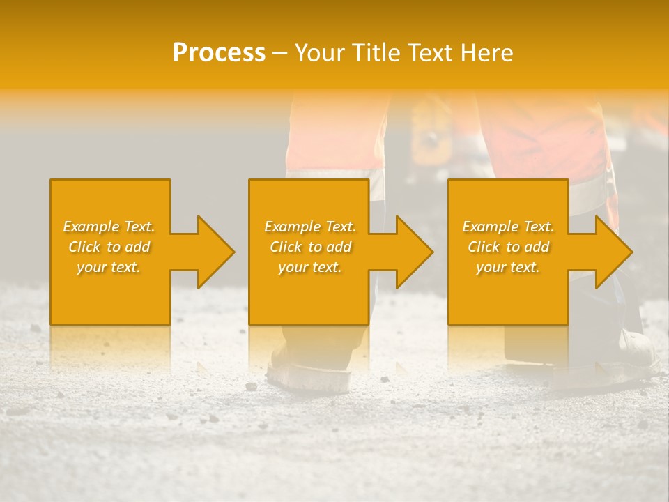 Urban Engineering Road Work PowerPoint Template