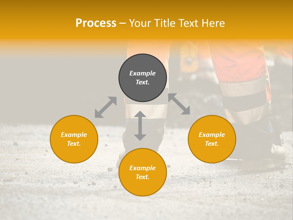 Urban Engineering Road Work PowerPoint Template