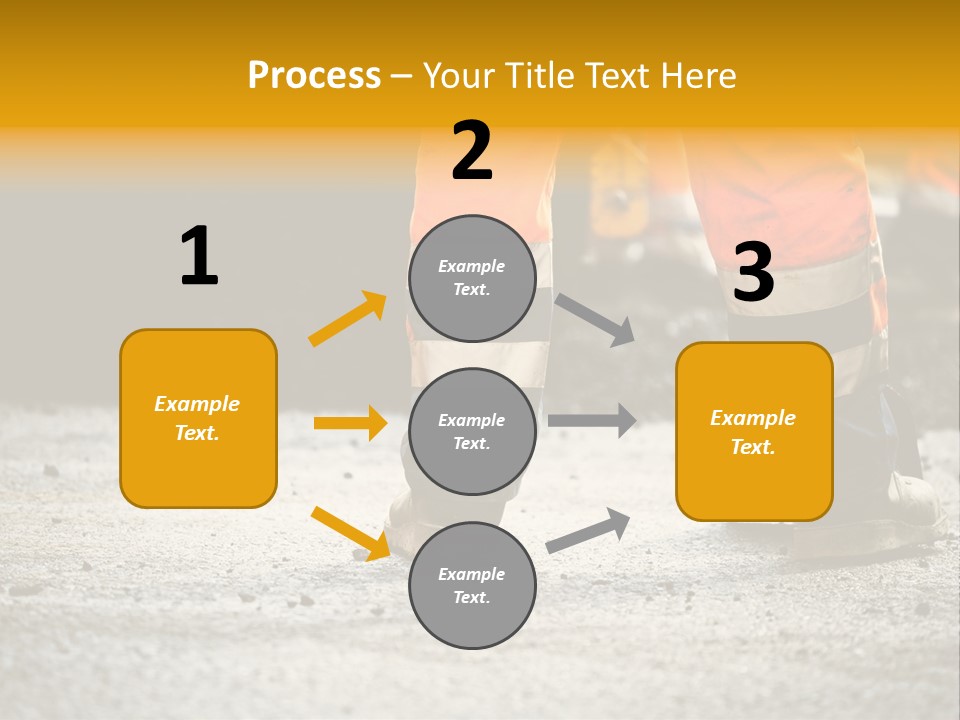 Urban Engineering Road Work PowerPoint Template
