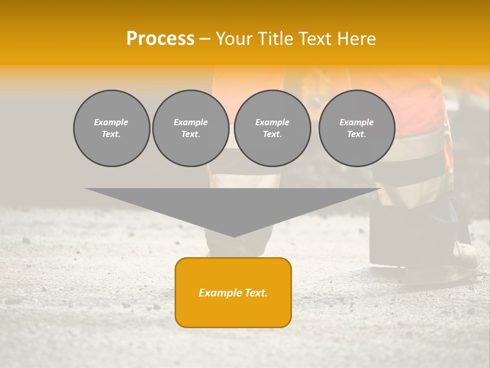 Urban Engineering Road Work PowerPoint Template