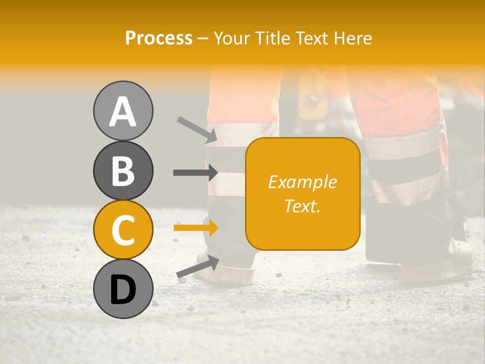 Urban Engineering Road Work PowerPoint Template
