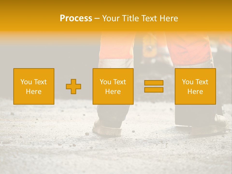 Urban Engineering Road Work PowerPoint Template