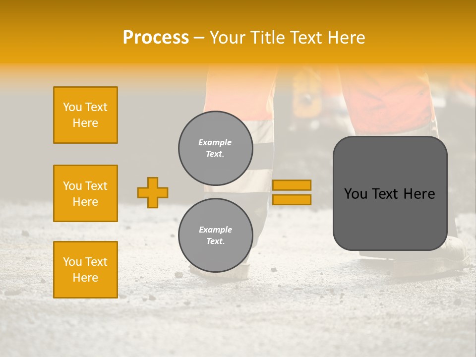 Urban Engineering Road Work PowerPoint Template
