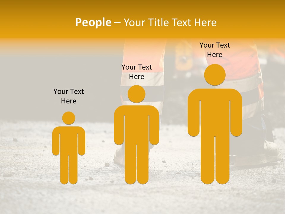 Urban Engineering Road Work PowerPoint Template