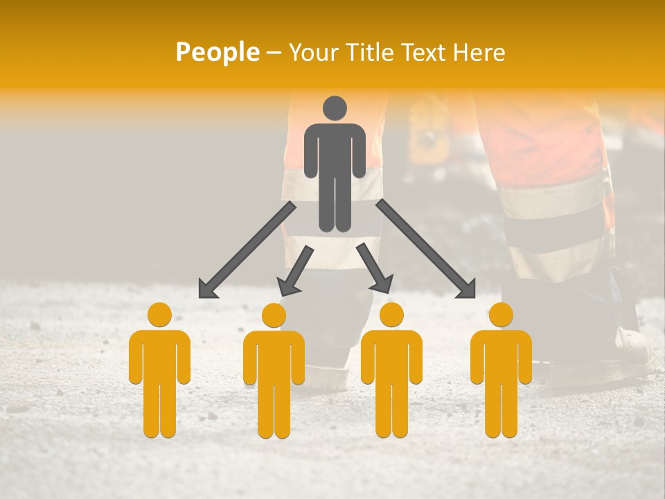 Urban Engineering Road Work PowerPoint Template