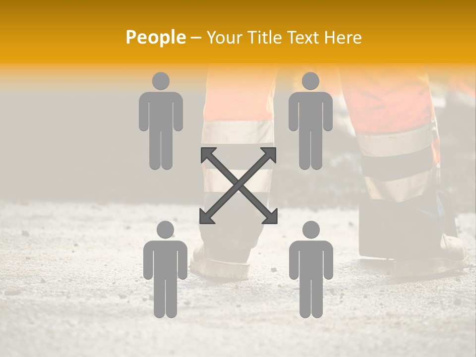 Urban Engineering Road Work PowerPoint Template