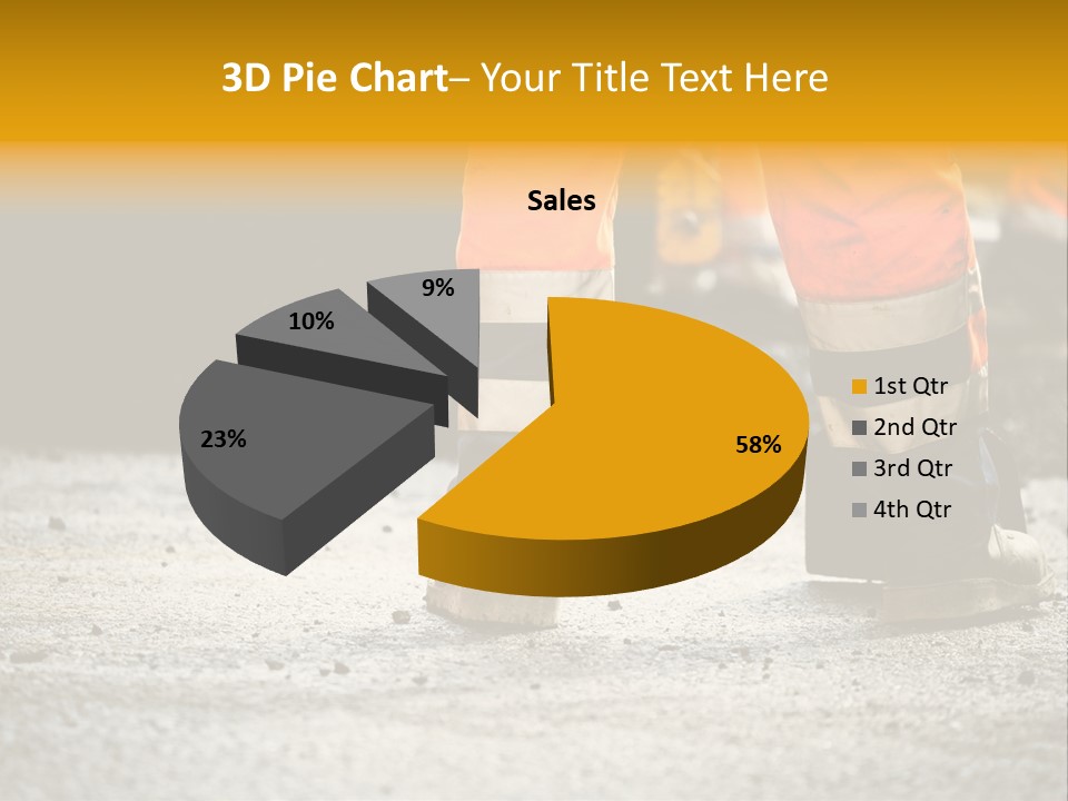 Urban Engineering Road Work PowerPoint Template