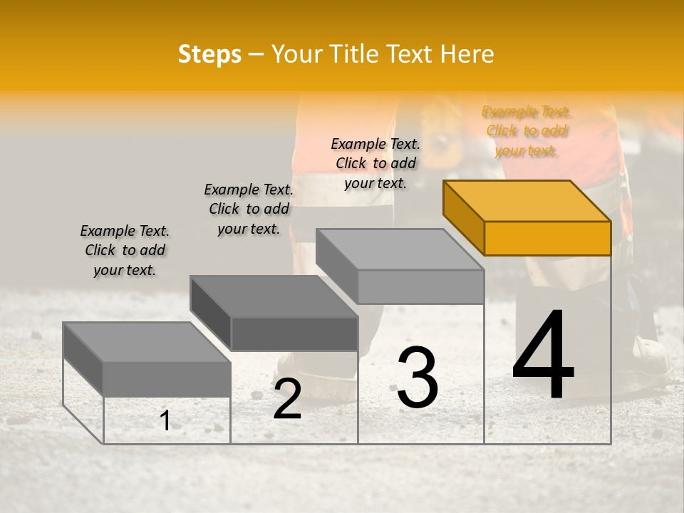 Urban Engineering Road Work PowerPoint Template